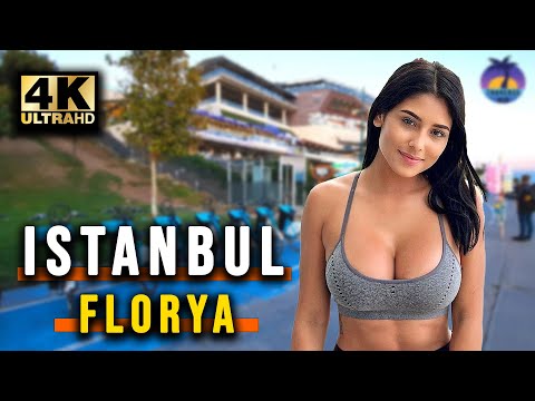 Florya Istanbul | Aqua Florya Istanbul | Aqua Florya Bakırköy & Coast-Sahil Walking Tour 2021 (4K)