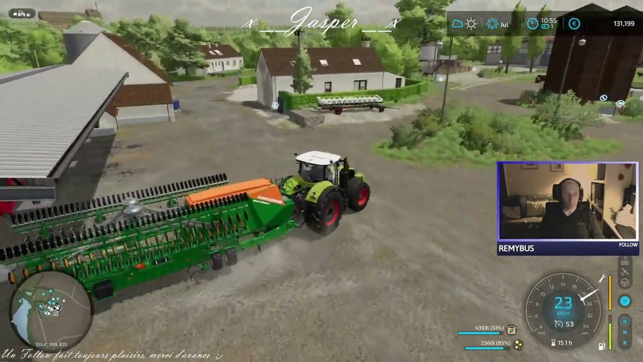 [FR] [FS22] //Live au calme..... map "La ferme d'Alex de Prodeal Center"