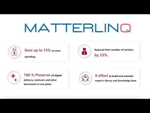 MATTERLINQ-簡化您的採購與供應商管理！