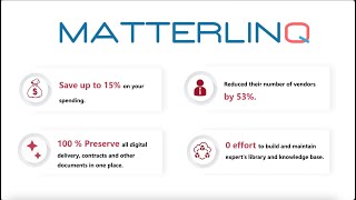MATTERLINQ | Procurement & Vendor Management