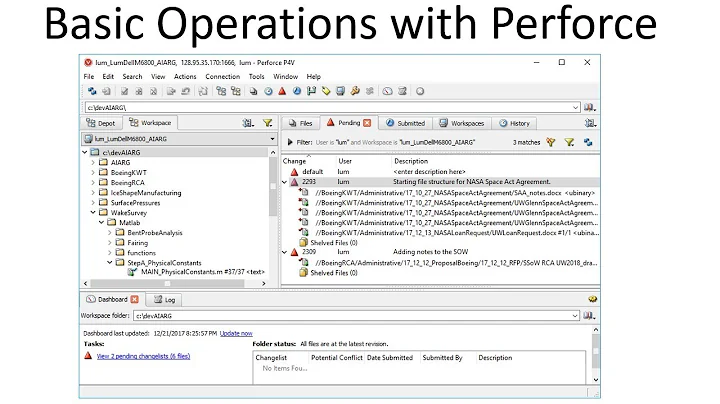 Basic Operations with Perforce