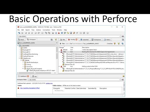 Basic Operations with Perforce