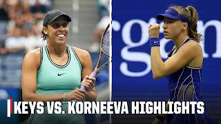 Madison Keys vs. Alina Korneeva | Full Match Highlights | 2026 US Open