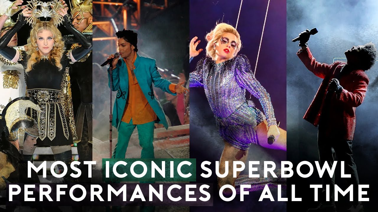 TOP 10 SUPER BOWL HALFTIME SHOWS OF ALL TIME - YouTube