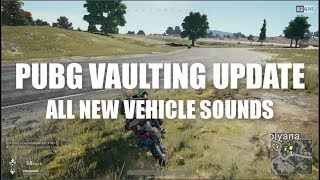 PUBG New Vehicle Sounds (OLD - 11-13-2017 Test Server Patch)