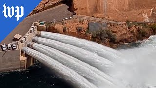 Glen Canyon Dam releases water screenshot 2