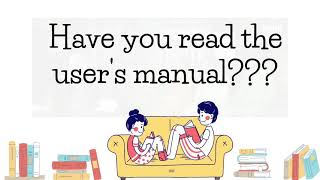 Did you care to read your manual  | Users' Manual by Sadhguru