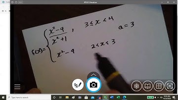 2.3 Video 2 f is continuous at a = 3