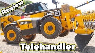 รีวิว​ รถตักยกเอนกประสงค์ JCB Telehandler​ โชว์โหดๆ​ 4WD​ ต่ออุปกรณ์ได้หลากหลายสุดยอดจากอังกฤษ