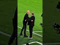 Postecoglou and pep the two coaches shake hands at the end of the game spurs 02 man city