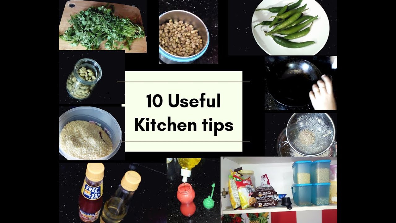10 Useful Kitchen tips in tamil - YouTube
