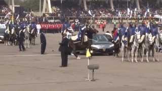 PRESIDENT MAHAMA ARRIVING @ INDEPENDENCE DAY CELEBRATION