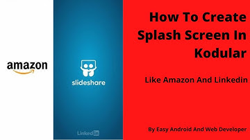 How To Create Splash Screen In Kodular - Splash Screen In Kodular  #2