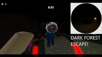 How to Escape Dark Forest in Piggy The Hidden Text!