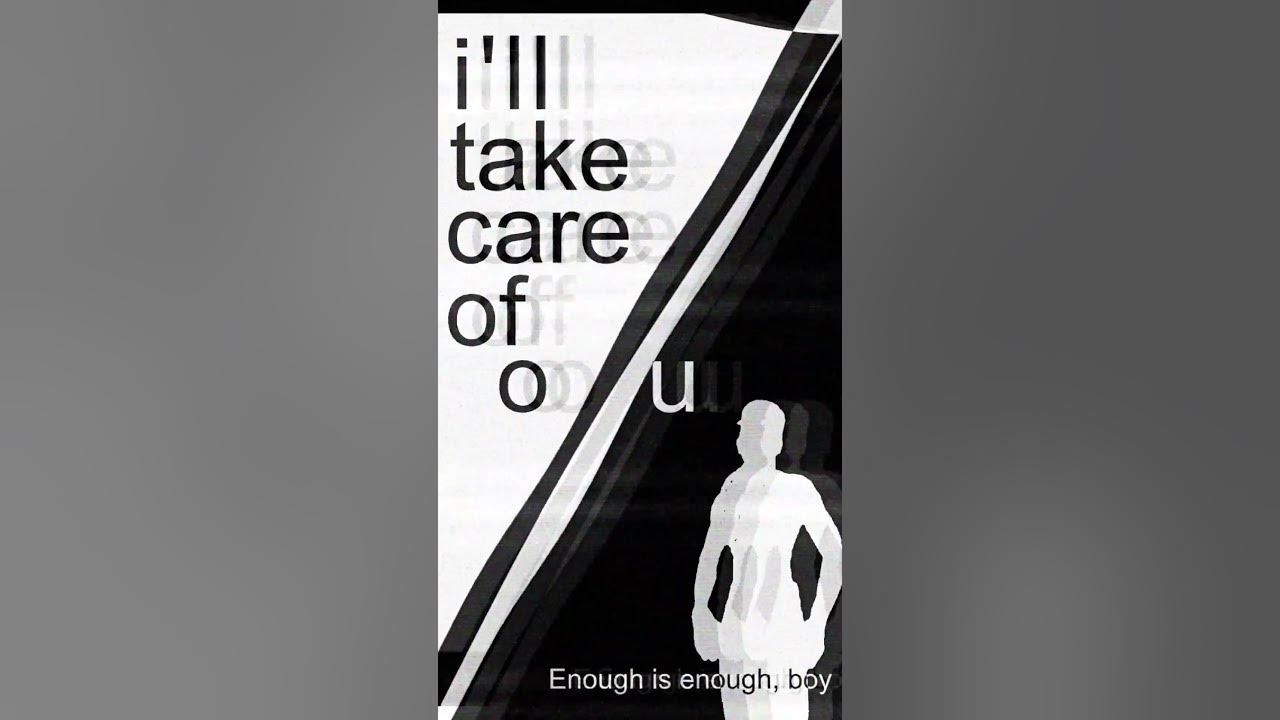 i'll take care of you #tylerthecreator #typography #donttaptheglass