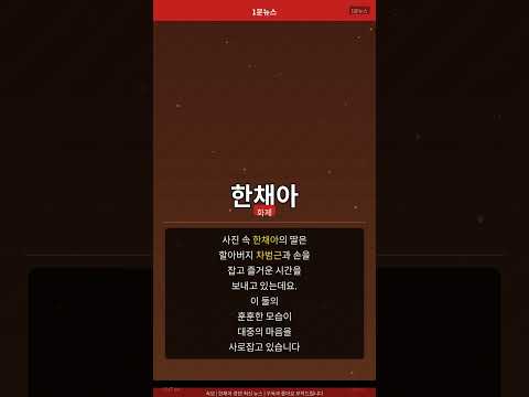 🔥<strong>한채아</strong> 뉴스 1분 정리 #연예 #Shorts