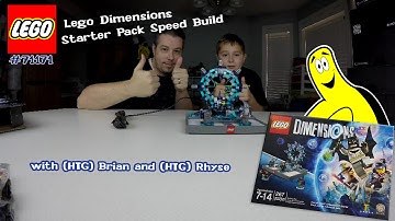 Lego Dimensions: Starter Pack #71171 Speed Build w/ Brian and Rhyse - HTG