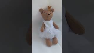 How to sew a Miniature Teddy Bear and Outfit | PDF Pattern &amp; Tutorial/Link in bio.