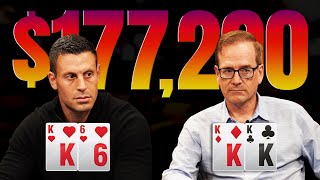 Garrett Runs HOT AF in Super High Stakes $100/200/400