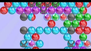 Bubble shooter Level 727 🥛🍼🍵☕🍺🍻Playing Bubble Shooter // Game Bubble Shooter // Best Offline Game
