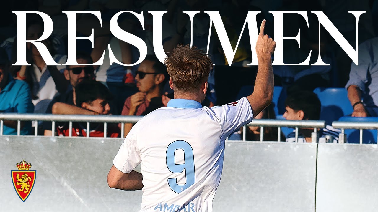 RESUMEN | Goles del Real Zaragoza ante el CD Mirandés