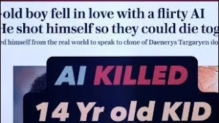 Ai killed a 14 year old kid | kid fell in love with ai