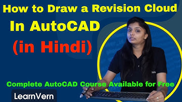 How to Draw a Revision Cloud in AutoCAD? Change Size of Revision Cloud in AutoCAD | Video in Hindi