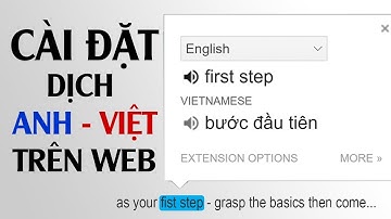 Google dịch tiếng Anh sang tiếng Việt Cài đặt đơn giản trong 1 phút