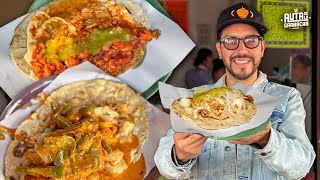 TACOS de GUISADO GIGANTES y DELICIOSOS en Xochimilco