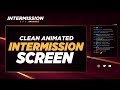 PS/AE Tutorial: Clean Animated Stream Intermission Screen