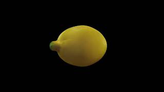 Fresh Lemon With Full Depth Of Field 3d Render