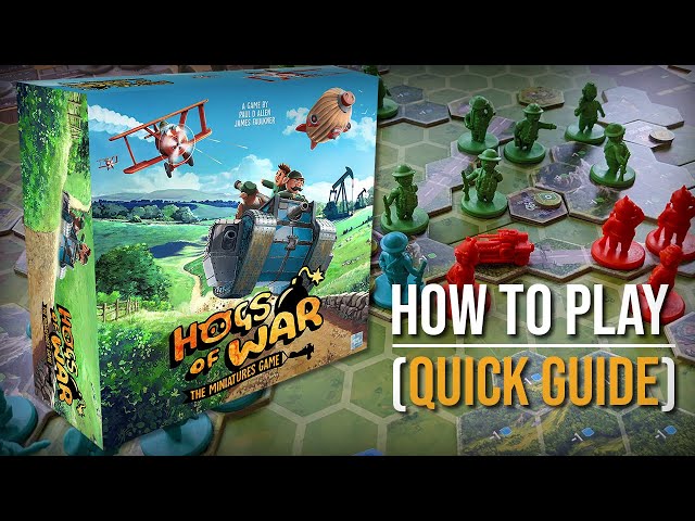 Miniature AQUA TANK + Carte - Jeu HOGS OF WAR G827, Occasion Comme Sur Photo