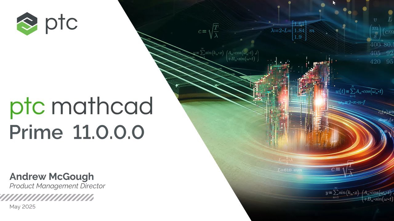 The Latest in PTC Mathcad Prime 11 (Webinar Replay) - YouTube