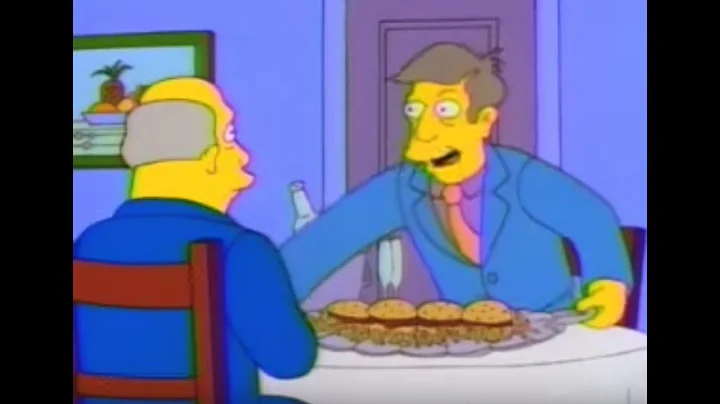 Steamed Hams but every word is replaced with its first occurrence