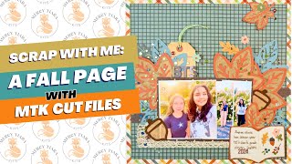 Scrapbook With Me: Back To School 12x12 Layout