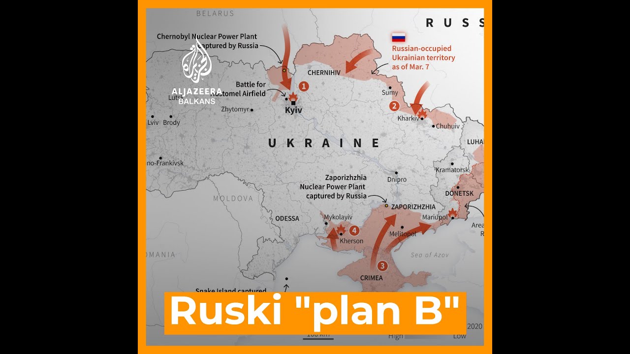 Šta je plan B ruskog napada na Ukrajinu? - YouTube