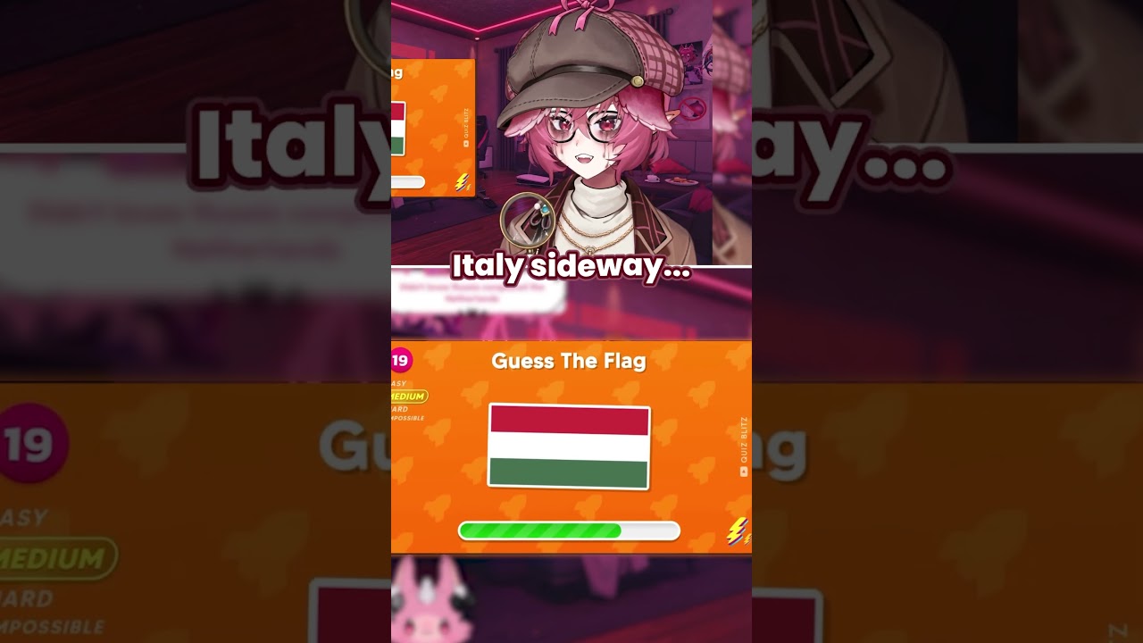 German VTuber fails horribly at guess the flag