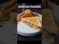 Cheesy Mushroom Sandwich Recipe | Easy &amp; Tasty Sandwich in 5 Mins #shorts #recipe #mushroom