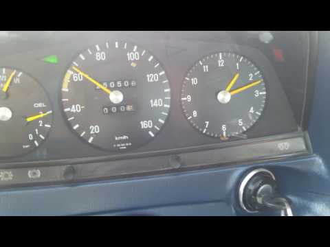 Mercedes w123 240D 0 - 100