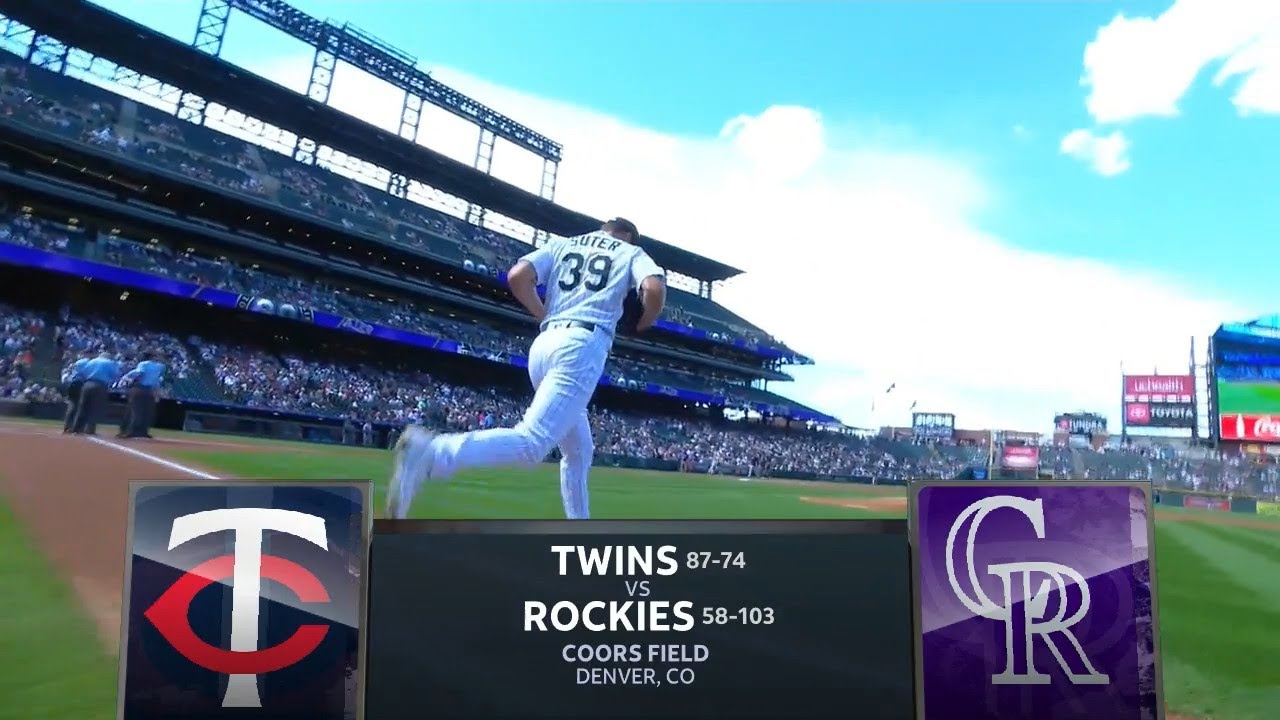 Minnesota Twins vs. Colorado Rockies 10/01/2023