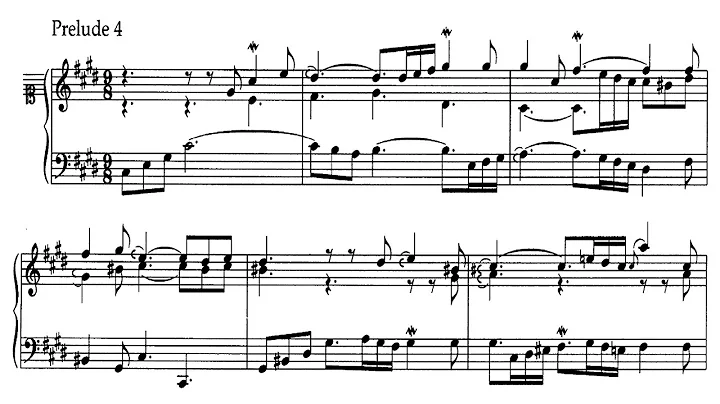 JS Bach: Prelude and Fugue In C Sharp minor BWV 87...