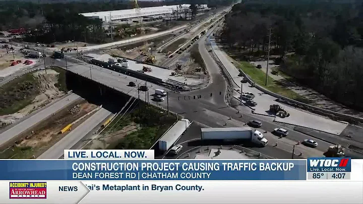 Ramp reopens; construction on Dean Forest Road continues