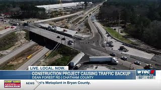 Ramp reopens; construction on Dean Forest Road continues