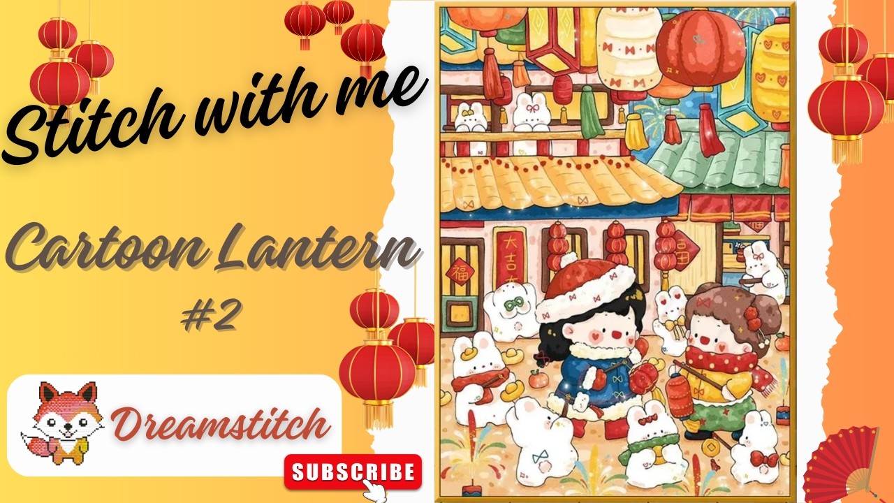 Partenariat FlossTube #51 -- #dreamstitch -- 