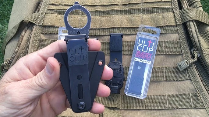 Most versatile holster clip ever - Ulticlip 