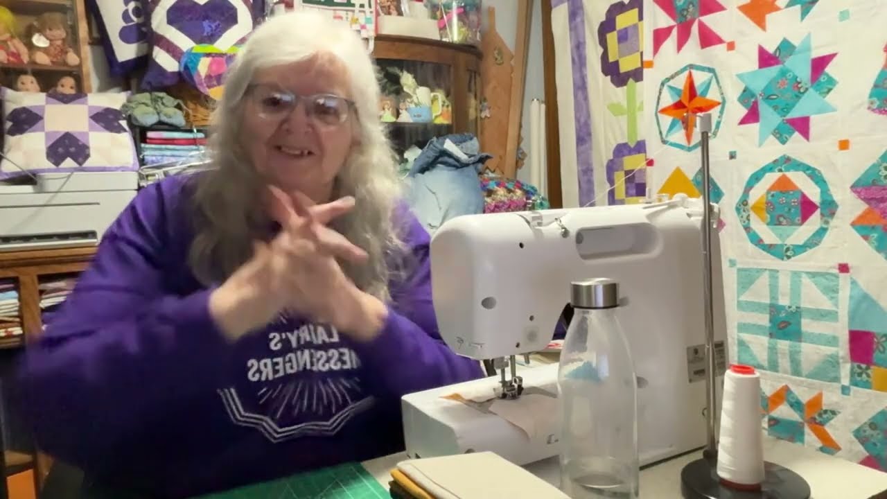 Join me making various sized pinwheels 