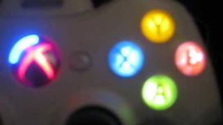 xbox 360 controller with led kit