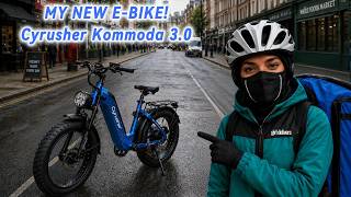 Cyrusher Kommoda 3.0! My new wheels for delivery! NO MORE LIME BIKE! ​⁠@cyrusheruk