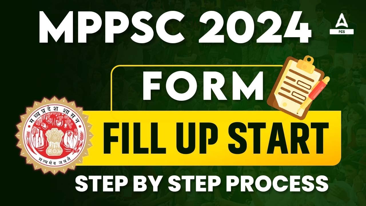Mppsc 2024 form fill up start step by step process adda247 pcs youtube