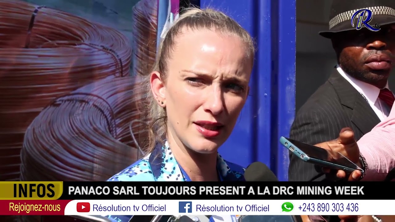 LUBUMBASHI :PANACO SARL TOUJOURS PRÉSENT A LA DRC MINING WEEK.